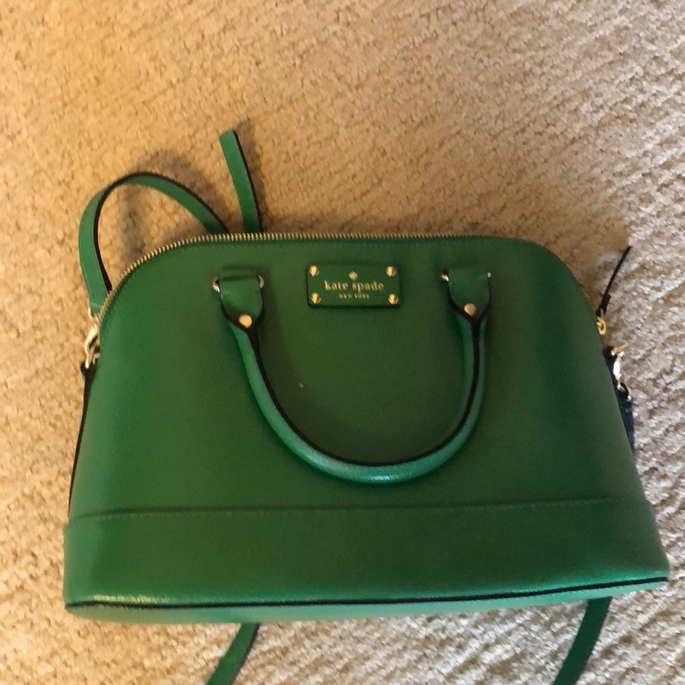 NWT Kate Spade rachelle sprout green purse